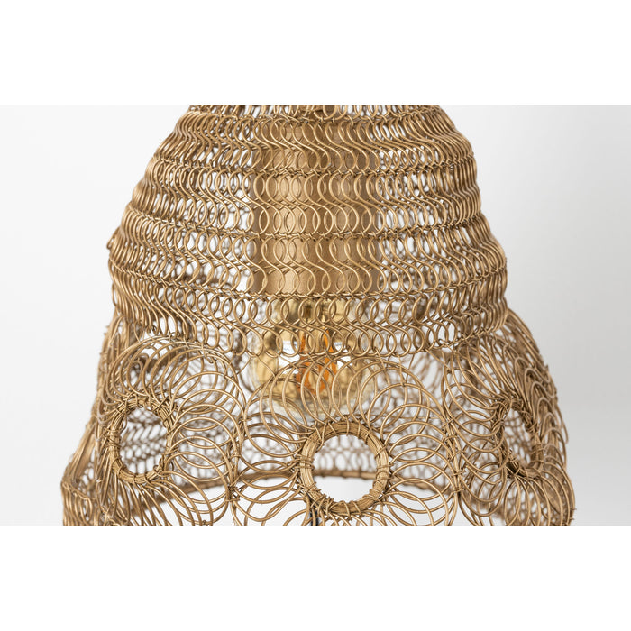 Wandlamp Zoek Naar Iron Goud 18x17x47 cm-Wandlampen-Creating Home