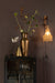 Wandlamp Alen Metaal Goud 18x17 cm E27-Tafellampen-Creating Home