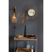 Wandlamp Zoek Naar Iron Goud 18x17x47 cm-Wandlampen-Creating Home
