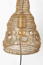 Wandlamp Zoek Naar Iron Goud 18x17x47 cm-Wandlampen-Creating Home