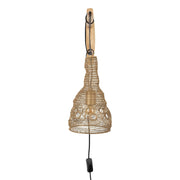 Wandlamp Zoek Naar Iron Goud 18x17x47 cm-Wandlampen-Creating Home