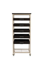 Wandplank Botan S MDF, Metaal Grijs 52x38 cm-Wandplanken-Creating Home