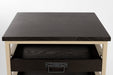 Wandplank Botan S MDF, Metaal Grijs 52x38 cm-Wandplanken-Creating Home