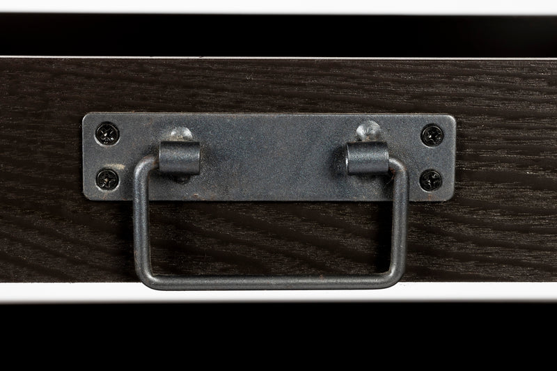 Wandplank Botan S MDF, Metaal Grijs 52x38 cm-Wandplanken-Creating Home
