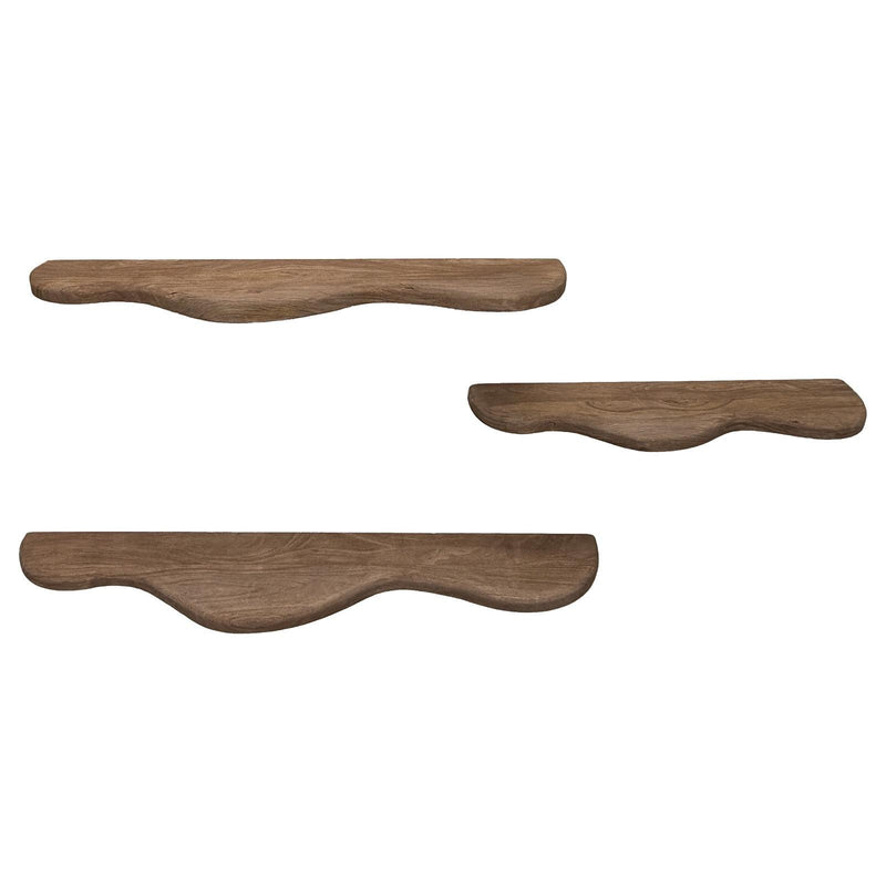 Wandplank Brix Livo wandplank M 80x20x2-Wandplanken-Livingfurn