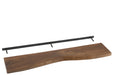 Wandplank Bruin Acaciahout hout L 27x115 cm-Wandplanken-J-Line