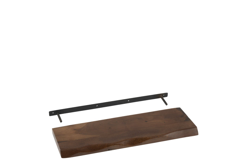 Wandplank Bruin Acaciahout hout S 28x70 cm-Wandplanken-J-Line