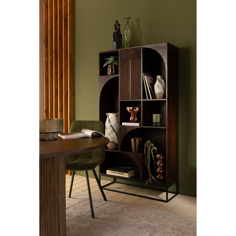 Wandplank Bruin Mangohout hout 33x90 cm-Wandplanken-J-Line