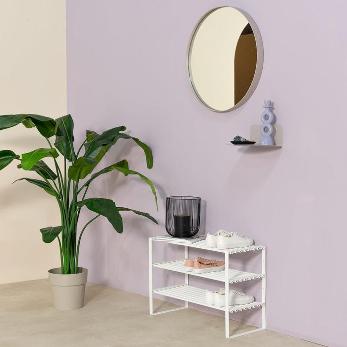 Wandplank FLEX Staal Silky Taupe 30x24x12.5cm Spinder Design-Wandplanken-Spinder