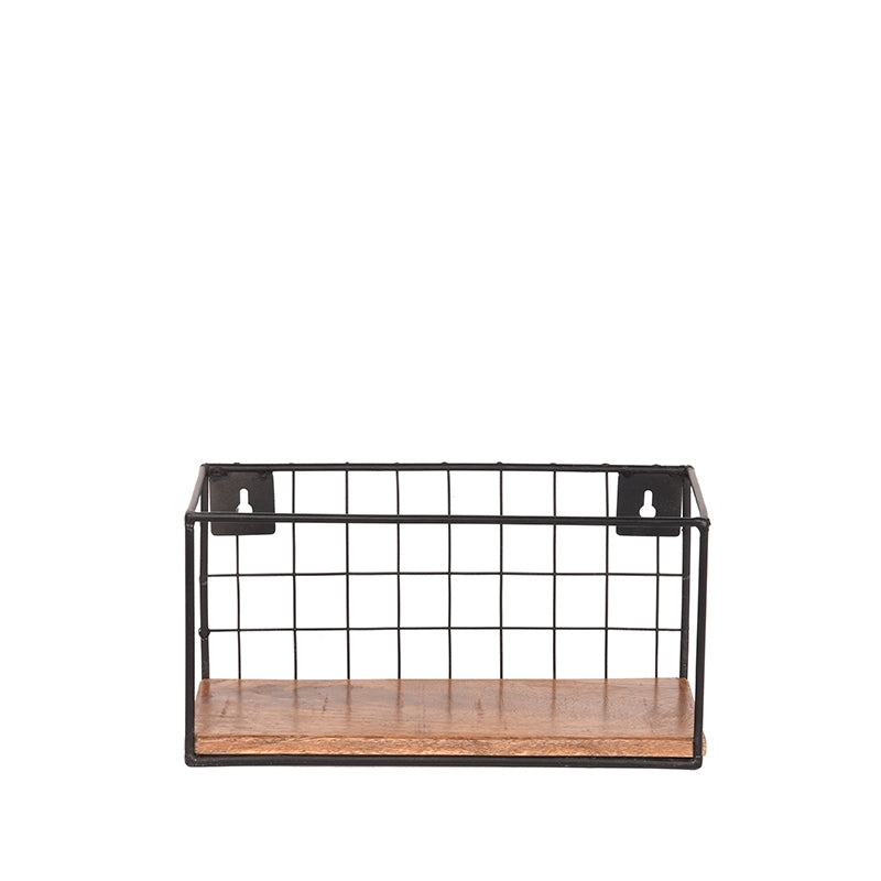 Wandplank Firm Mangohout Rough 30x15x15 cm-Wandplanken-LABEL51