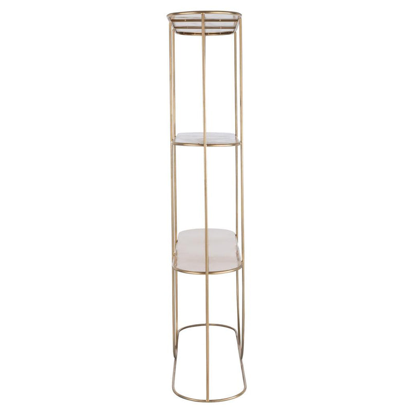 Wandplank Goud Ijzer 36x121 cm-Wandplanken-J-Line