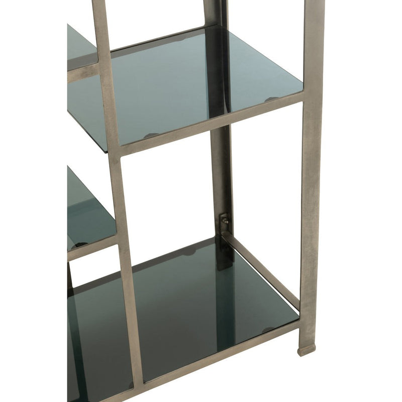 Wandplank Grijs Ijzer Antiek 36x91 cm-Wandplanken-J-Line