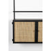 Wandplank Guuji MDF, Metaal Zwart 18x60 cm-Wandplanken-Creating Home