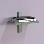 Wandplank HOLA 1 Staal Dusty Green 28x18.2x23cm Spinder Design-Wandplanken-Spinder