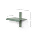 Wandplank HOLA 1 Staal Dusty Green 28x18.2x23cm Spinder Design-Wandplanken-Spinder