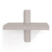 Wandplank HOLA 1 Staal Silky Taupe 28x18.2x23cm Spinder Design-Wandplanken-Spinder