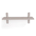 Wandplank HOLA 2 Staal Silky Taupe 60x18.2x23cm Spinder Design-Wandplanken-Spinder