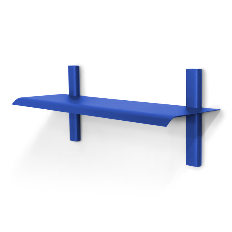 Wandplank HOLA 2 Staal Ultramarine 60x18.2x23cm Spinder Design-Wandplanken-Spinder