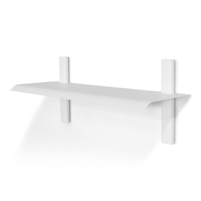 Wandplank HOLA 2 Staal Wit 60x18.2x23cm Spinder Design-Wandplanken-Spinder