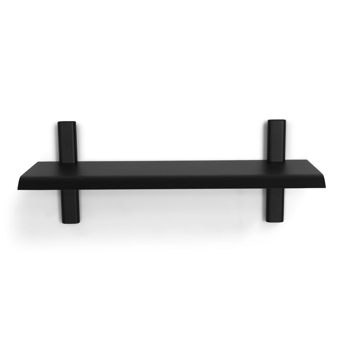 Wandplank HOLA 2 Staal Zwart 60x18.2x23cm Spinder Design-Wandplanken-Spinder