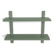 Wandplank HOLA 3 Staal Dusty Green 60x18.2x48.2cm Spinder Design-Wandplanken-Spinder