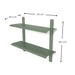 Wandplank HOLA 3 Staal Dusty Green 60x18.2x48.2cm Spinder Design-Wandplanken-Spinder