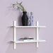 Wandplank HOLA 3 Staal Wit 60x18.2x48.2cm Spinder Design-Wandplanken-Spinder