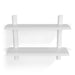 Wandplank HOLA 3 Staal Wit 60x18.2x48.2cm Spinder Design-Wandplanken-Spinder