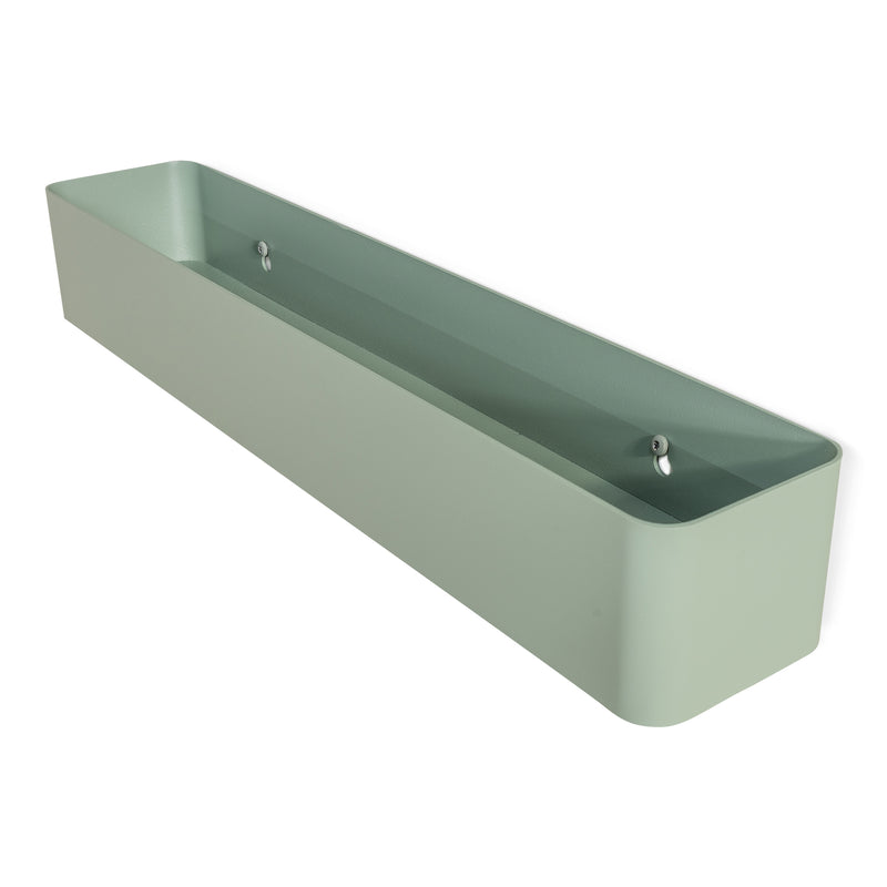 Wandplank MULTI Staal Dusty Green 52x10x8cm Spinder Design-Wandplanken-Spinder
