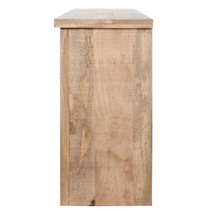 Wandplank Naturel Mangohout hout 55x180 cm-Wandplanken-J-Line