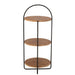 Wandplank Naturel Mdf 43 cm 43x43x100 cm-Wandplanken-J-Line