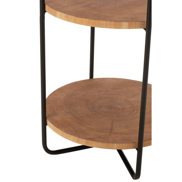 Wandplank Naturel Mdf 43 cm 43x43x100 cm-Wandplanken-J-Line