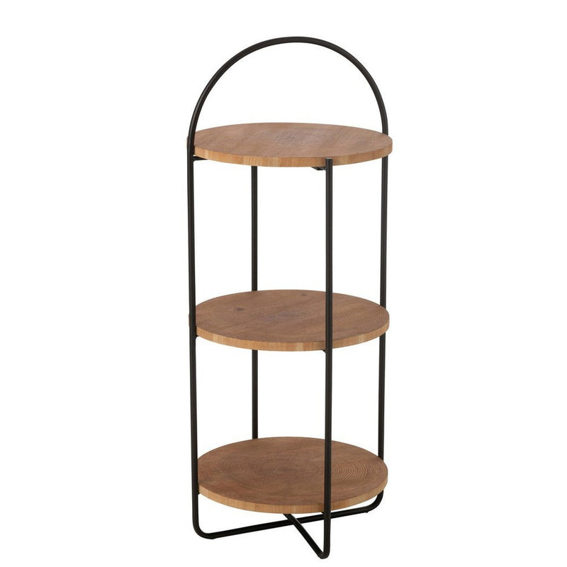 Wandplank Naturel Mdf 43 cm 43x43x100 cm-Wandplanken-J-Line