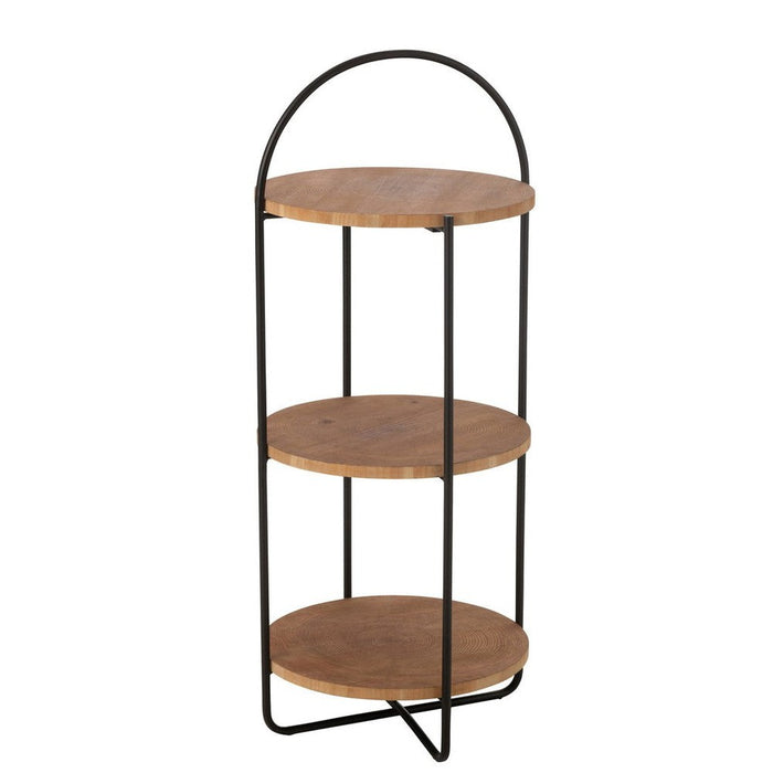 Wandplank Naturel Mdf 43 cm 43x43x100 cm-Wandplanken-J-Line