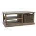 Wandplank Naturel Rotan 69x120 cm-Wandplanken-J-Line