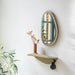 Wandplank PIPA bottom Champagne Spinder Design 34x10x10 cm-Wandplanken-Spinder