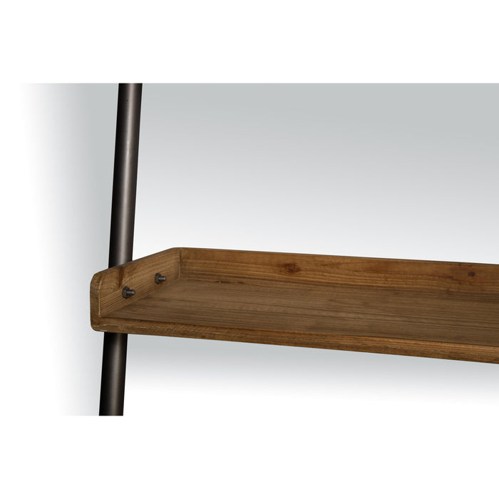 Wandplank Wally Fir hout, Metaal Bruin 45x86 cm-Wandplanken-Creating Home