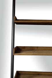 Wandplank Wally Fir hout, Metaal Bruin 45x86 cm-Wandplanken-Creating Home