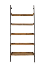 Wandplank Wally Fir hout, Metaal Bruin 45x86 cm-Wandplanken-Creating Home