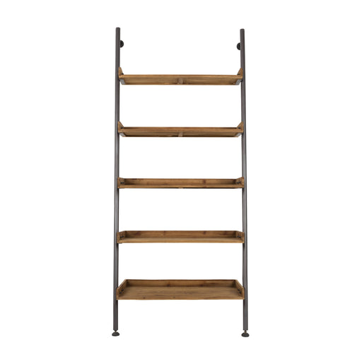Wandplank Wally Fir hout, Metaal Bruin 45x86 cm-Wandplanken-Creating Home