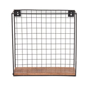 Wandplank Wanddecoratie Firm Rough Mangohout XL 40x15x40 cm-Wandplanken-LABEL51