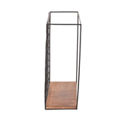 Wandplank Wanddecoratie Firm Rough Mangohout XL 40x15x40 cm-Wandplanken-LABEL51
