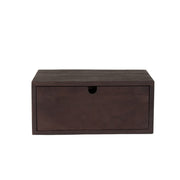 Wandplank Wanddecoratie Hover Espresso Mangohout 45 cm-Wandplanken-LABEL51