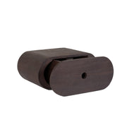 Wandplank Wanddecoratie Rise Espresso Mangohout 45 cm 45x30x20 cm-Wandplanken-LABEL51