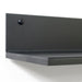 Wandplank Wandrek FOLIO 70 Staal Zwart 67.5x15x8.5cm Spinder-Wandplanken-Spinder