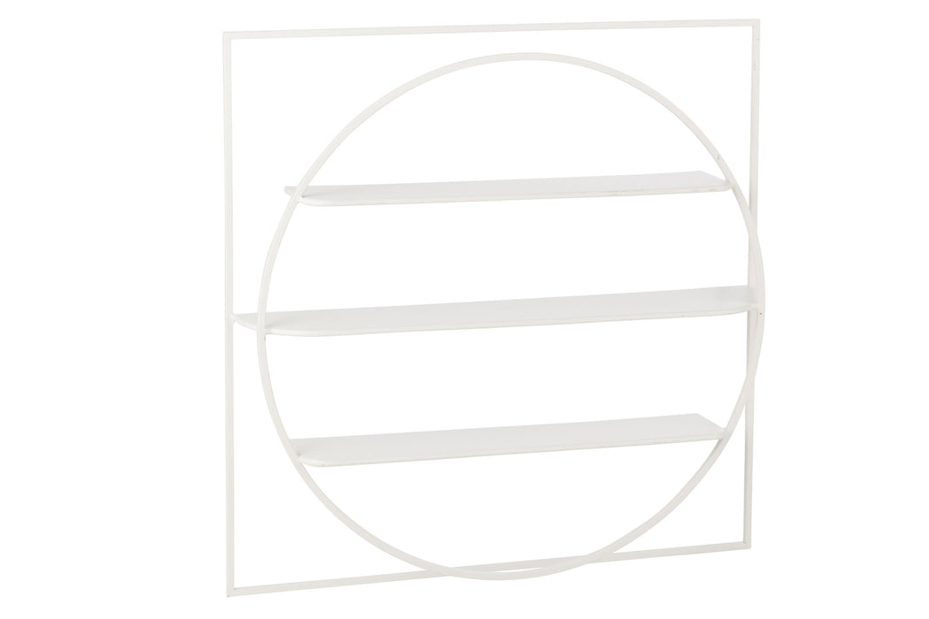 Wandplank Wit ijzer 14x80 cm-Wandplanken-J-Line
