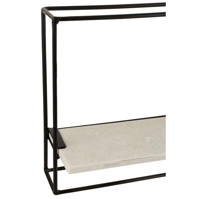 Wandplank Wit ijzer L 65x16 cm-Wandplanken-J-Line