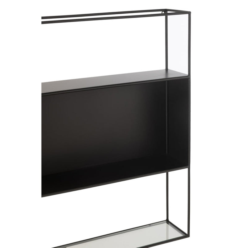 Wandplank Zwart Ijzer 15x80 cm-Wandplanken-J-Line