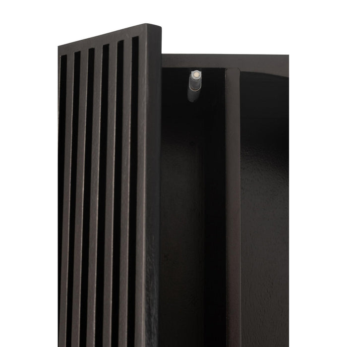 Wandplank Zwart Ijzer 33x90 cm-Wandplanken-J-Line
