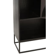 Wandplank Zwart Ijzer 33x90 cm-Wandplanken-J-Line